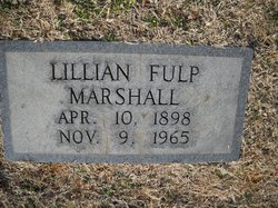 Lillian <I>Fulp</I> Marshall 
