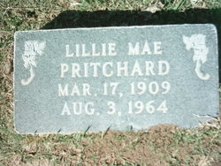 Lillie Mae <I>Helms</I> Pritchard 