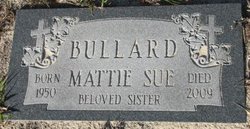 Mattie Sue Bullard 