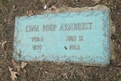 Edna Earl <I>Roop</I> Armbrust 