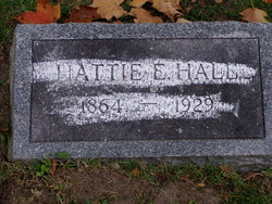 Hattie E. <I>Christian</I> Hall 