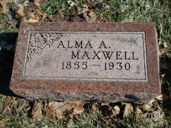 Mrs Alma A <I>Bassett</I> Maxwell 