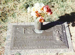 Calistro Vasquez Sr.