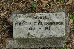 Maggie Jane <I>Cook</I> Alexander 