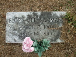 Flora Bee <I>Bates</I> Sammans 