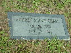 Audrey Louise <I>Suggs</I> Chase 