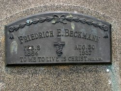 Friederich Wilhelm Edward “Fred” Beckmann 
