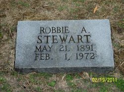 Robert Alexander “Robbie” Stewart 