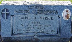 Ralph D Myrick 