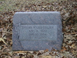 Thelma <I>Willis</I> Colsen 