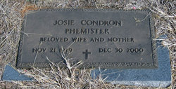 Velma Josephine “Josie” <I>Condron</I> Phemister 