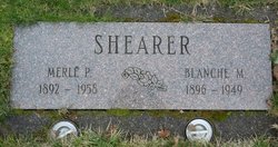 Blanche M <I>Barbee</I> Shearer 