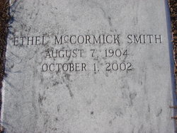 Ethel <I>McCormick</I> Smith 