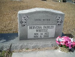 Bervena <I>Fairley</I> Whittle 