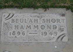 Beulah <I>Short</I> Hammond 