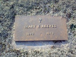 Mary Elizabeth <I>Rhoads</I> Reeves 
