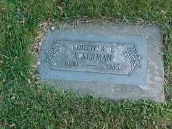 Ethelyeen E. <I>Paul</I> Ackerman 