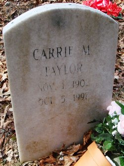 Carrie <I>Morris</I> Taylor 
