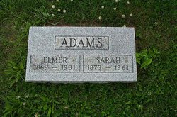 Sarah “Sadie” <I>Edwards</I> Adams 