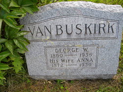 Mary Ann “Anna” <I>Edinger</I> Van Buskirk 