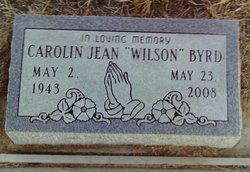 Carolin Jean <I>Wilson</I> Byrd 