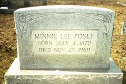 Minnie Lee <I>Cofer</I> Posey 
