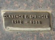 Clarence Edward Springer 