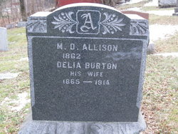 Delia <I>Burton</I> Allison 