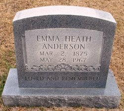 Emma <I>Heath</I> Anderson 