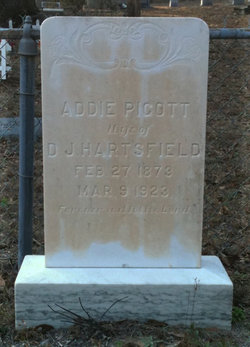 Addie <I>Pigott</I> Hartsfield 