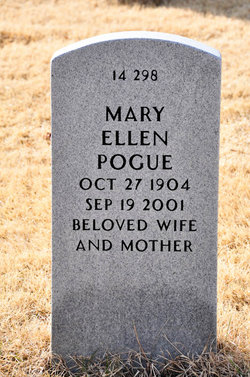 Mary Ellen <I>Edgerton</I> Pogue 