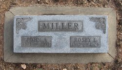 Rosey Lee <I>Welch</I> Miller 