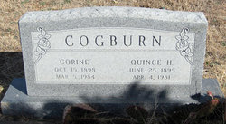 Alma Corine <I>Ingram</I> Cogburn 