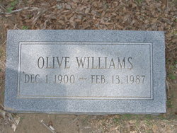 Olive Williams 