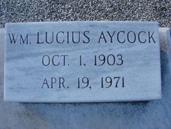 William Lucius Aycock 