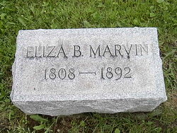 Eliza B Marvin 