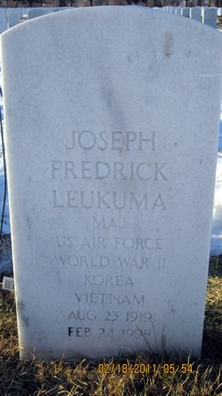 MAJ Joseph Fredrick Leukuma 