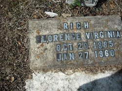 Florence Virginia <I>Richardson</I> Rich 