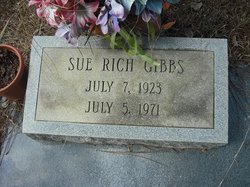 Sue <I>Rich</I> Gibbs 