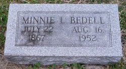 Minnie Lillian <I>Daniel</I> Bedell 