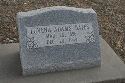 Luvena Abigail <I>Adams</I> Bates 