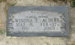 Winona Ellen Alders 