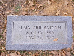 Rosa Elma <I>Orr</I> Batson 