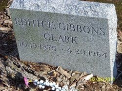 Edith Elmira <I>Gibbons</I> Clark 