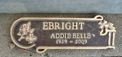 Addie Belle <I>Rubert</I> Ebright 