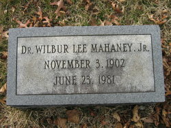 Wilbur Lee Mahaney Jr.