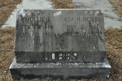 Mary Frances “Mollie” <I>Rich</I> Hobbs 
