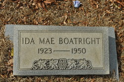 Ida Mae <I>Rich</I> Boatright 