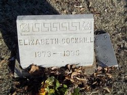 Elizabeth “Lizzie” <I>Wammack</I> Cockrill 