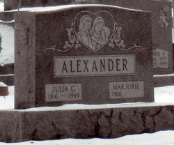 Julia G Alexander 